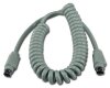 Apple ADB cable, coiled, short