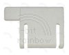 Macintosh ADB Keyboard II Rear Elevation Foot, Right