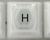 H Keycap, iBook G3 Clamshell, Original
