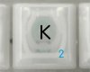 K Keycap, iBook G3 Clamshell, Original Blueberry