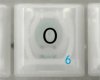 O Keycap, iBook G3 Clamshell, Original Blueberry