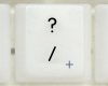 / ? Keycap, iBook G3 Clamshell, FireWire