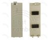 Macintosh Battery Door, Beige V3 (128K/512K/Plus)