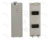 Macintosh Battery Door, Platinum (Plus)