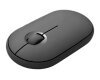 Pebble Wireless Mouse for pico-mac-nano, 2.4GHz, Black