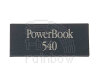 PowerBook Model Badge (540)