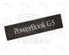 PowerBook G3 Display Bezel Badge (Kanga)