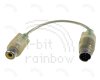 Apple S-Video To Composite Video Cable, Clear